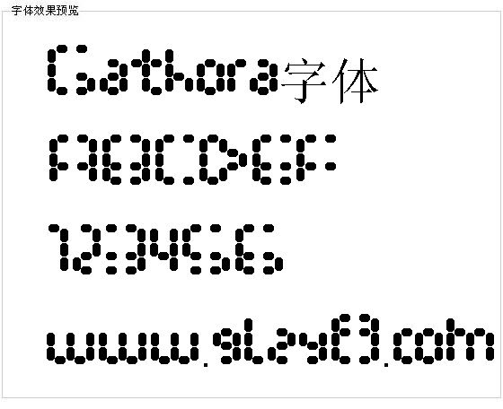 Gathora字体