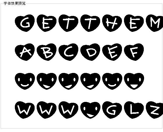 Getthemessage字体