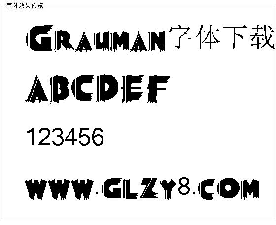 Grauman字体下载