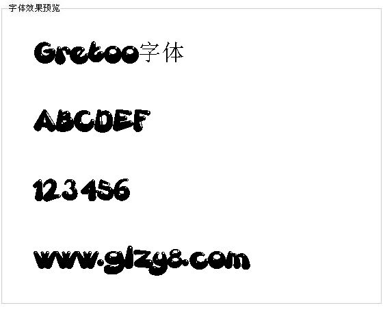 Gretoo字体