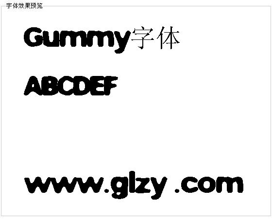 Gummy字体