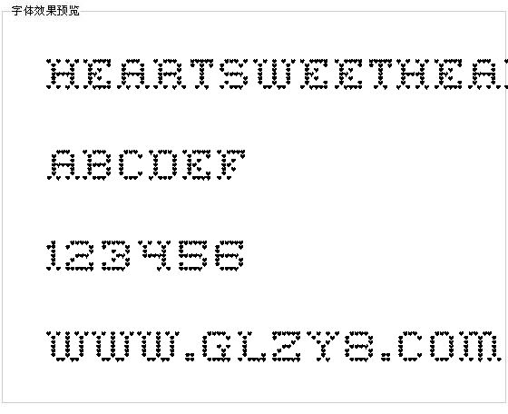 Heartsweetheart字体