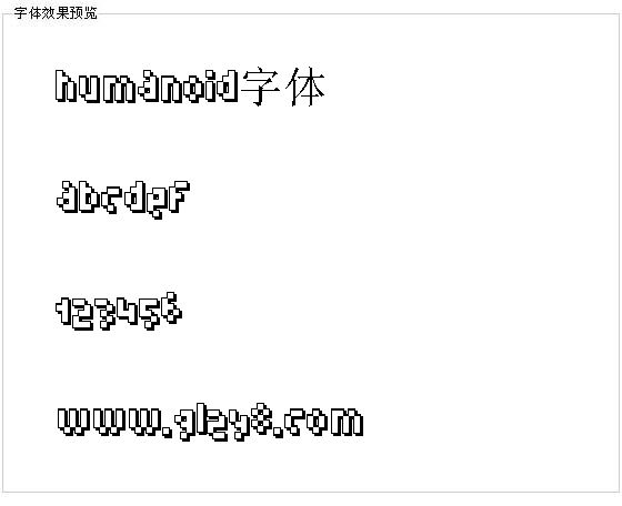 Humanoid字体