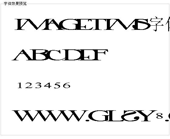 ImagetimS字体