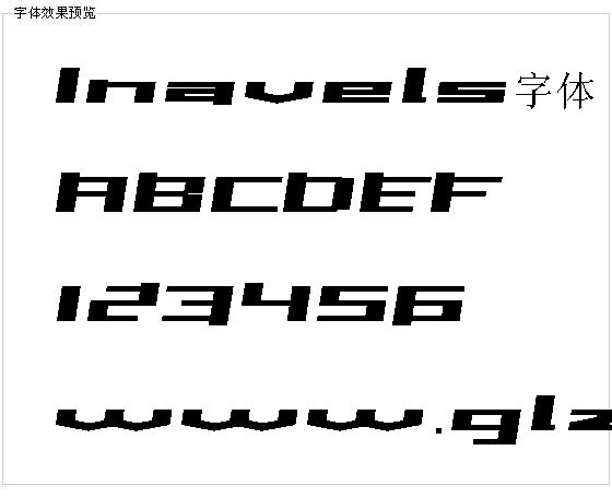 Inavels字体