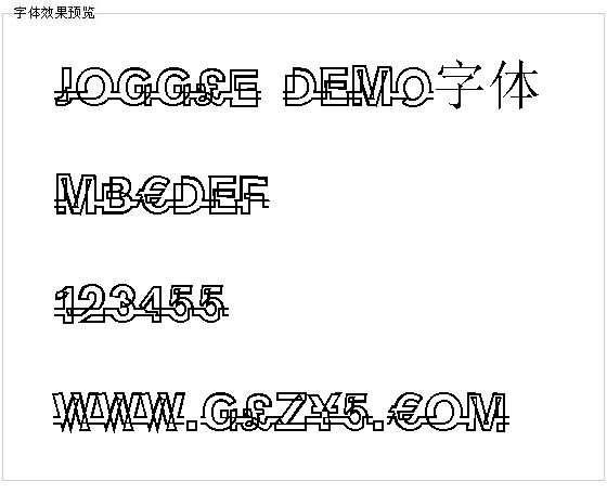 Joggle DEMO字体