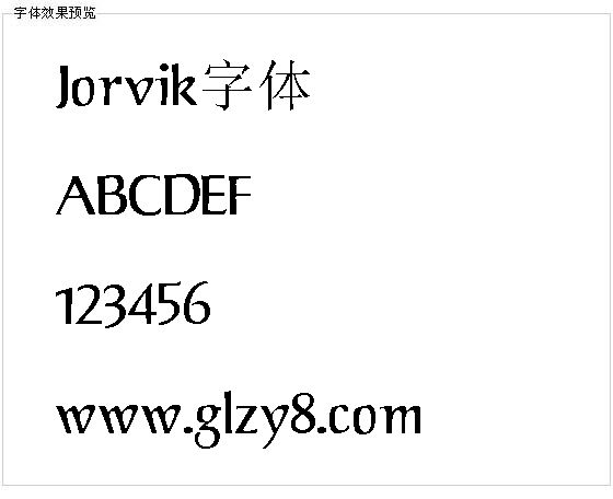 Jorvik字体