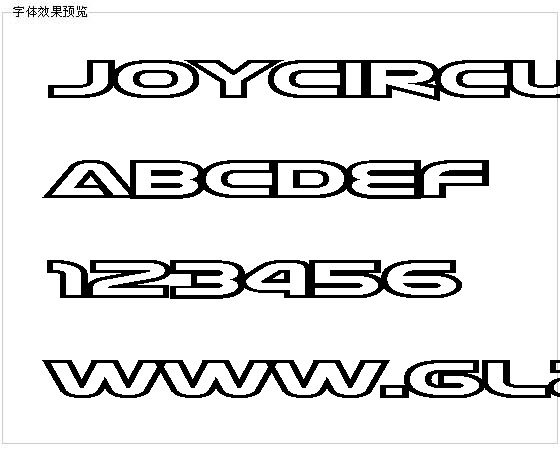 Joycircuit字体