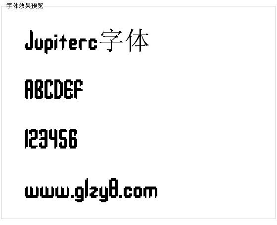 Jupiterc字体