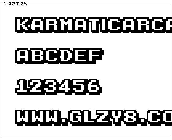 Karmaticarcade字体