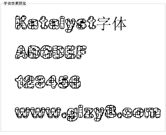 Katalyst字体