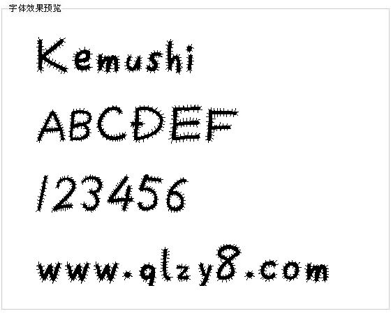 Kemushi字体