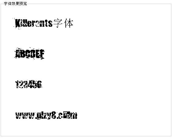 Killerants字体
