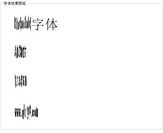 Kinderfeld字体