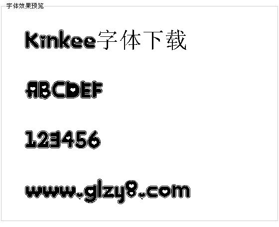 Kinkee字体下载