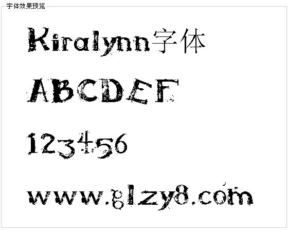 Kiralynn字体