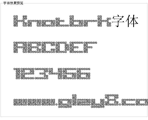 Knotbrk字体
