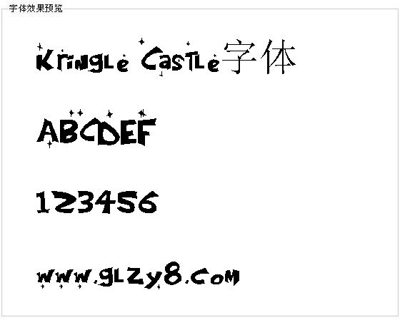 Kringle Castle字体