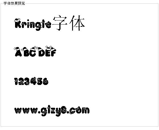 Kringle字体