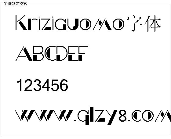 Kriziauomo字体