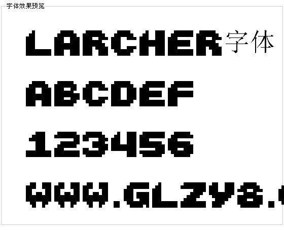 Larcher字体