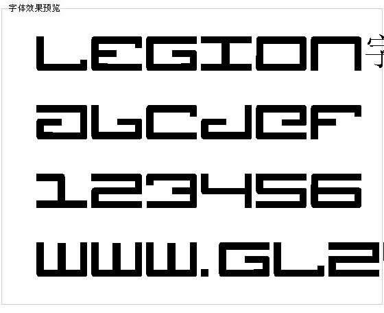 Legion字体下载