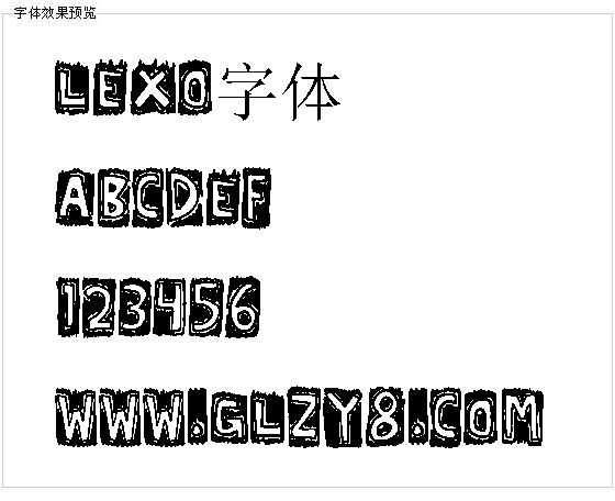 Lexo字体