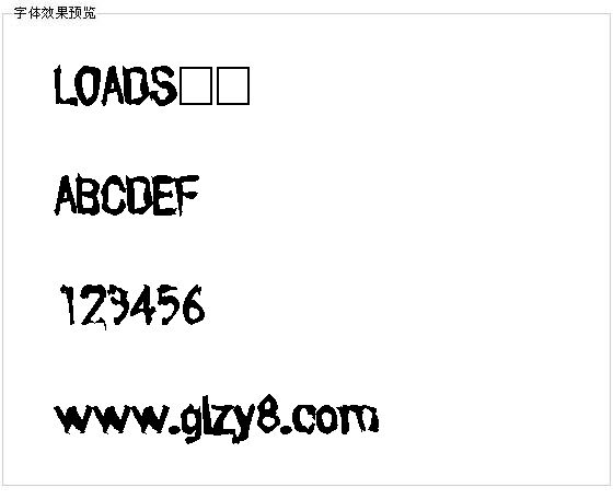 LOADS字体
