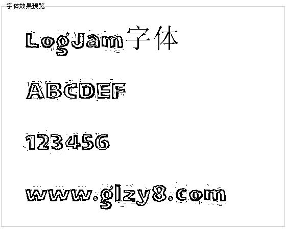 LogJam字体