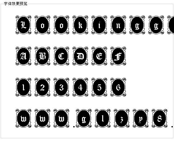 Lookingglass字体