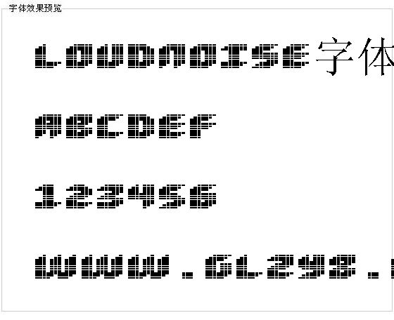 Loudnoise字体