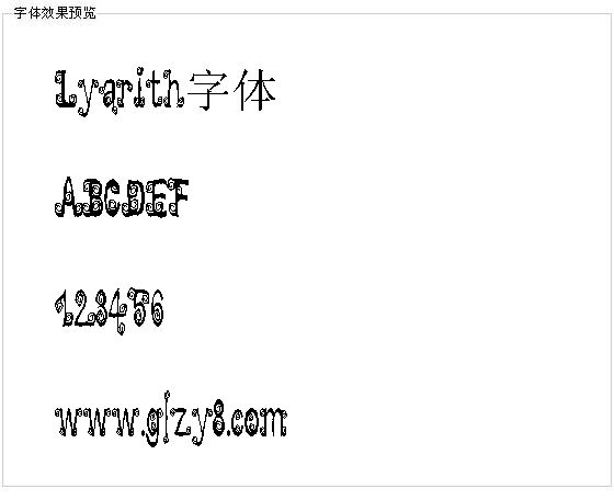 Lyarith字体