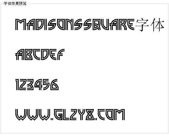 Madisonssquare字体