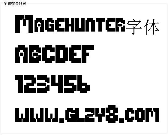 Magehunter字体