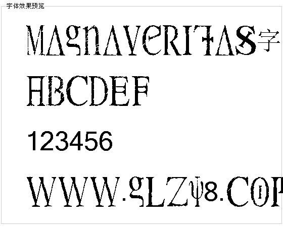 Magnaveritas字体