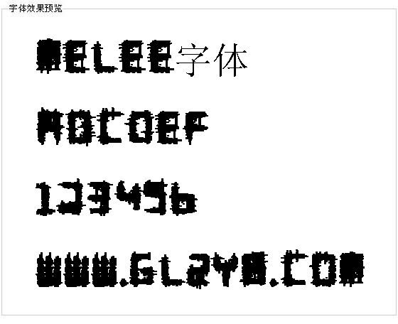 Melee字体