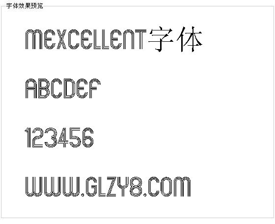 Mexcellent字体