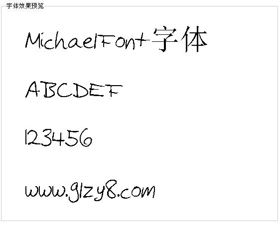 MichaelFont字体