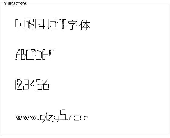 MISQOT字体