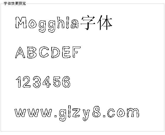 Mogghla字体