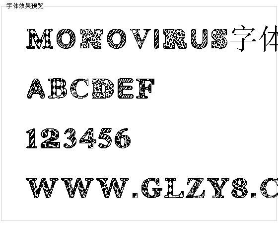 MONOVIRUS字体