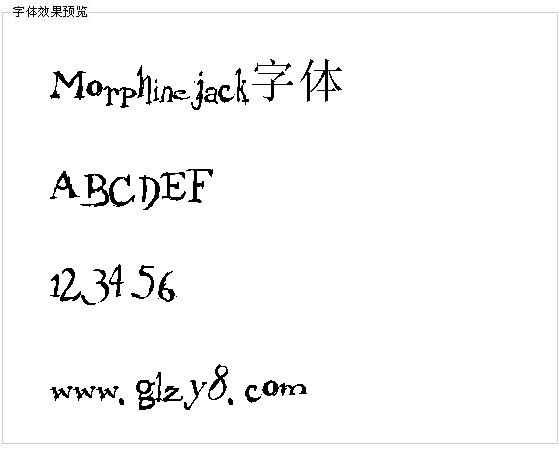 Morphinejack字体