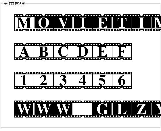 Movietimes字体