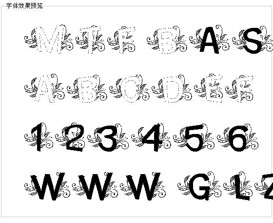 MTF Base字体