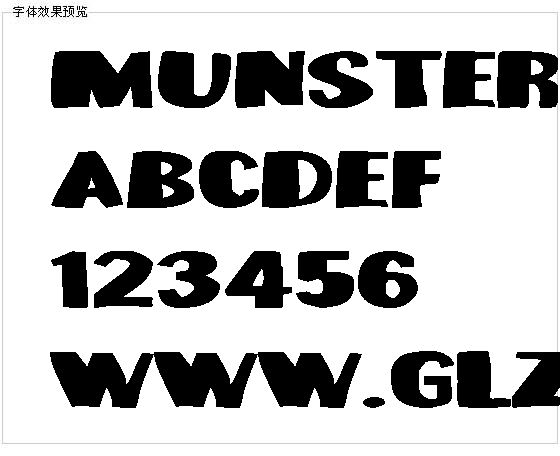 Munsterb字体