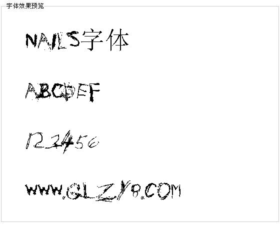 NAILS字体