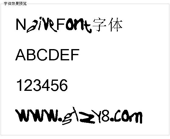 NaiveFont字体