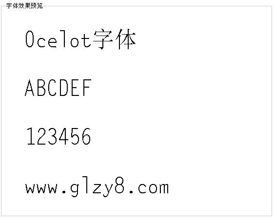 Ocelot字体