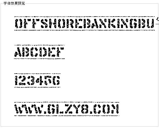 Offshorebankingbu字体