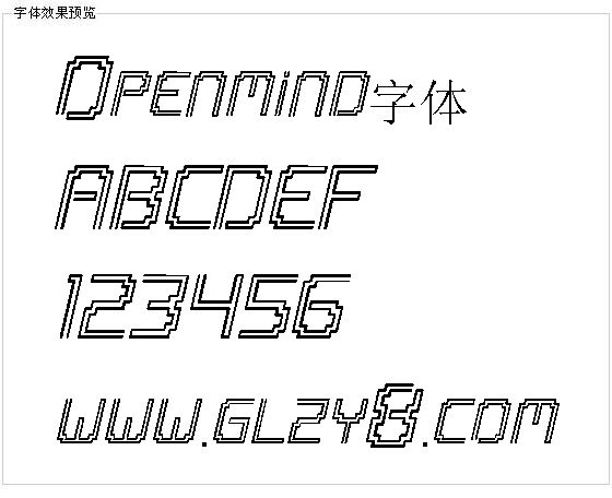 Openmind字体